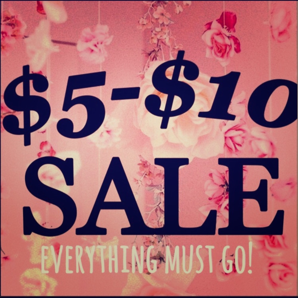 $5 Sale!